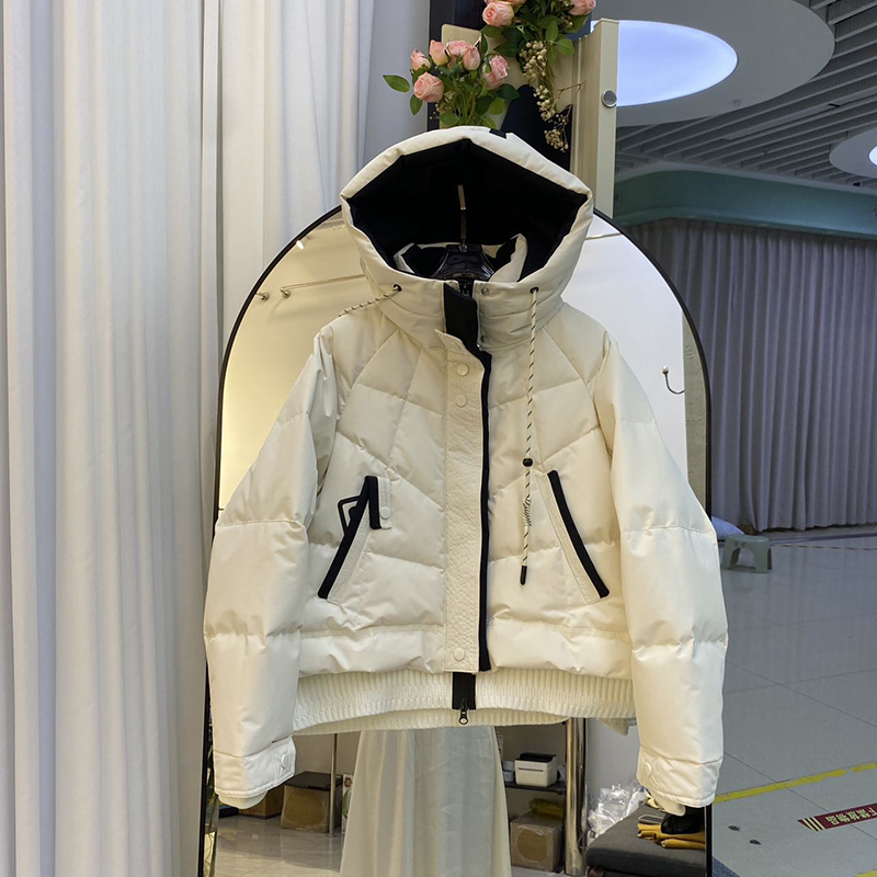 Women'S Fashion Quilted Jacket - Зимняя теплая куртка на молнии с