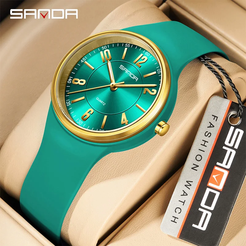 Women'S Fashion Digital Watch - SANDA модные женские кварцевые часы простые