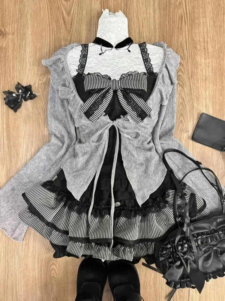 Corset Top Boned - Винтажные костюмы Sweet Lolita, женский кардиган