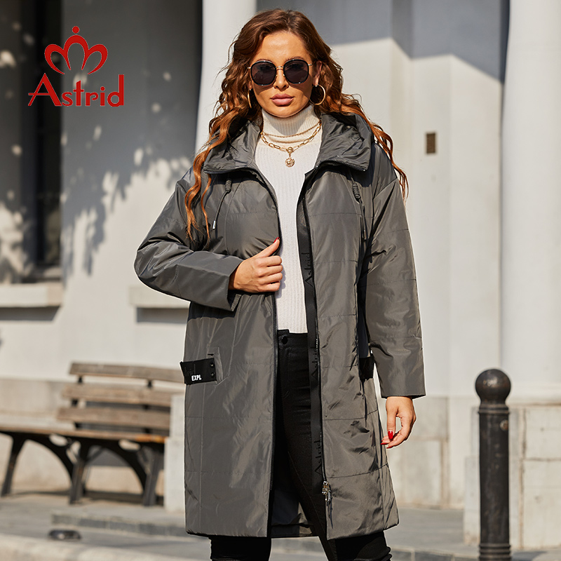 Astrid 2022 весенние женские п – обзор и цена Women'S Fashion Quilted Jacket