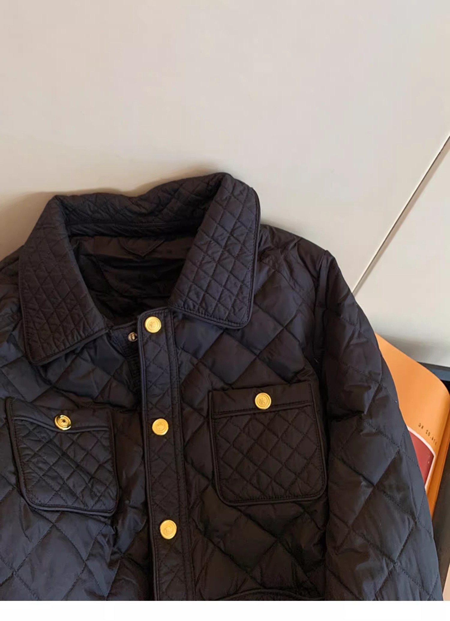 Модная черная женская стеганая – обзор и цена Women'S Fashion Quilted Jacket