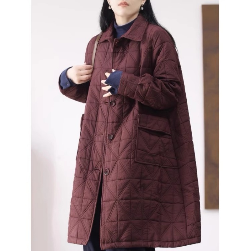 Женская легкая куртка средней  – обзор и цена Women'S Fashion Quilted Jacket