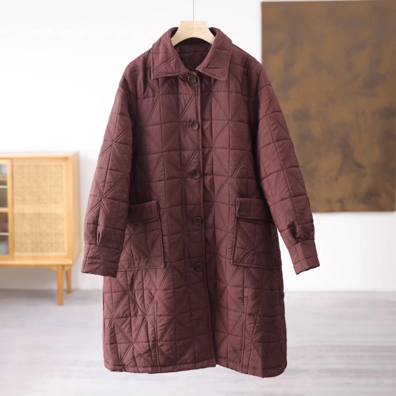 Женская легкая куртка средней  – обзор и цена Women'S Fashion Quilted Jacket