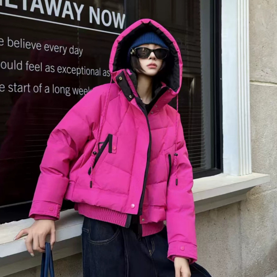 Зимняя теплая куртка на молнии – обзор и цена Women'S Fashion Quilted Jacket