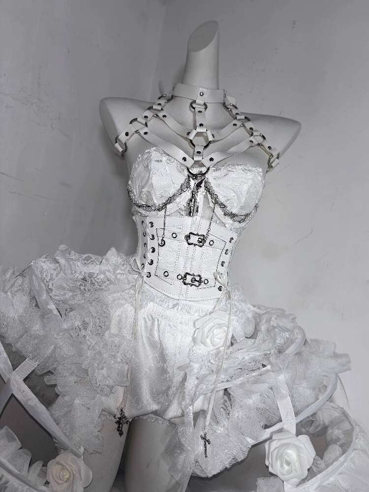 Костюм Лолиты, цветок, кость,  – обзор и цена Corset Top Boned