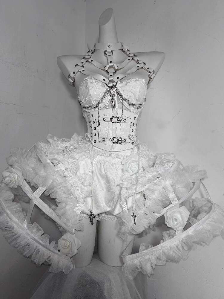 Костюм Лолиты, цветок, кость,  – обзор и цена Corset Top Boned
