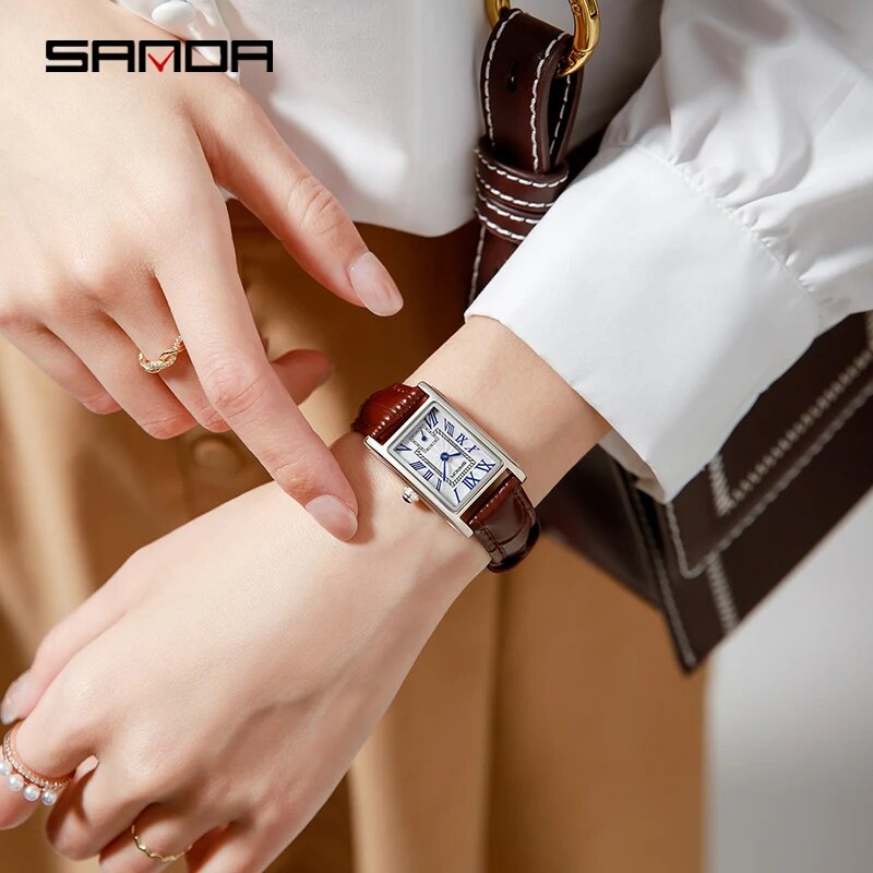 Часы наручные SANDA женские кв – обзор и цена Women'S Fashion Digital Watch