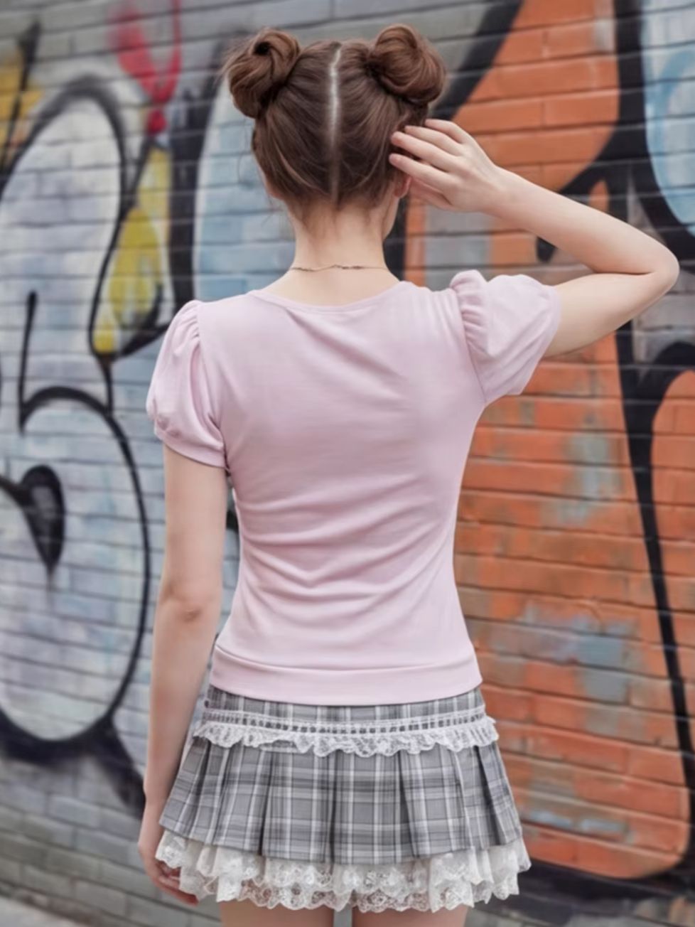 Женский розовый топ с кружевны – обзор и цена Women Fashion Wear