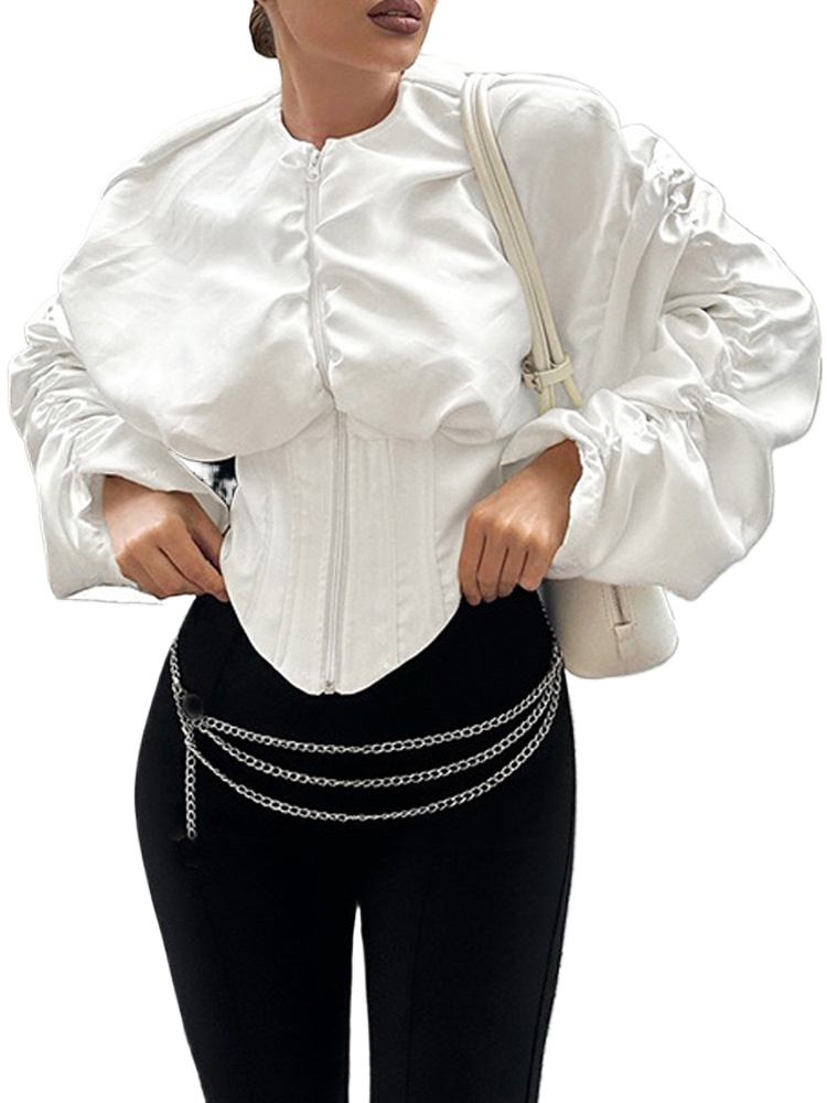 Ретро-топ с пышными рукавами д – обзор и цена Corset Top Boned