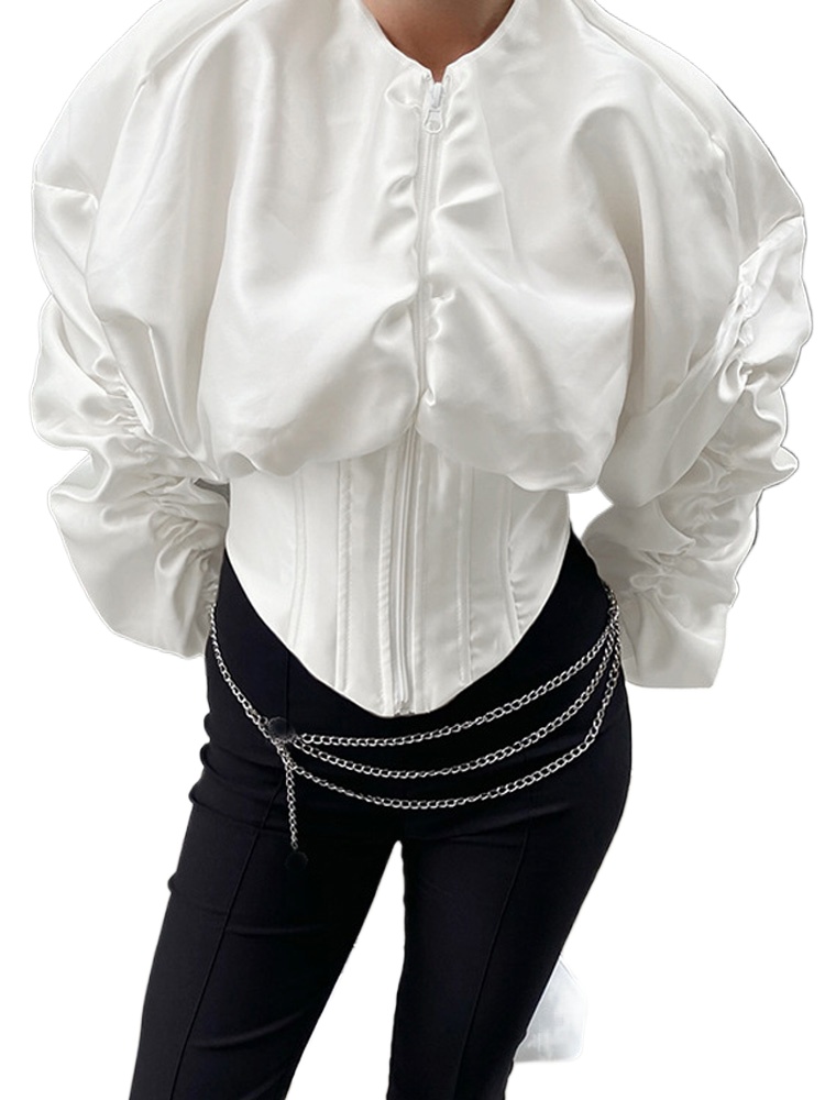 Ретро-топ с пышными рукавами д – обзор и цена Corset Top Boned