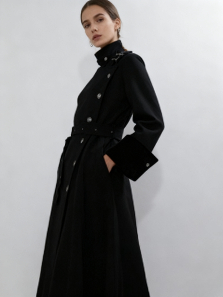 Элегантное длинное шерстяное п – обзор и цена Women Fashion Jackets