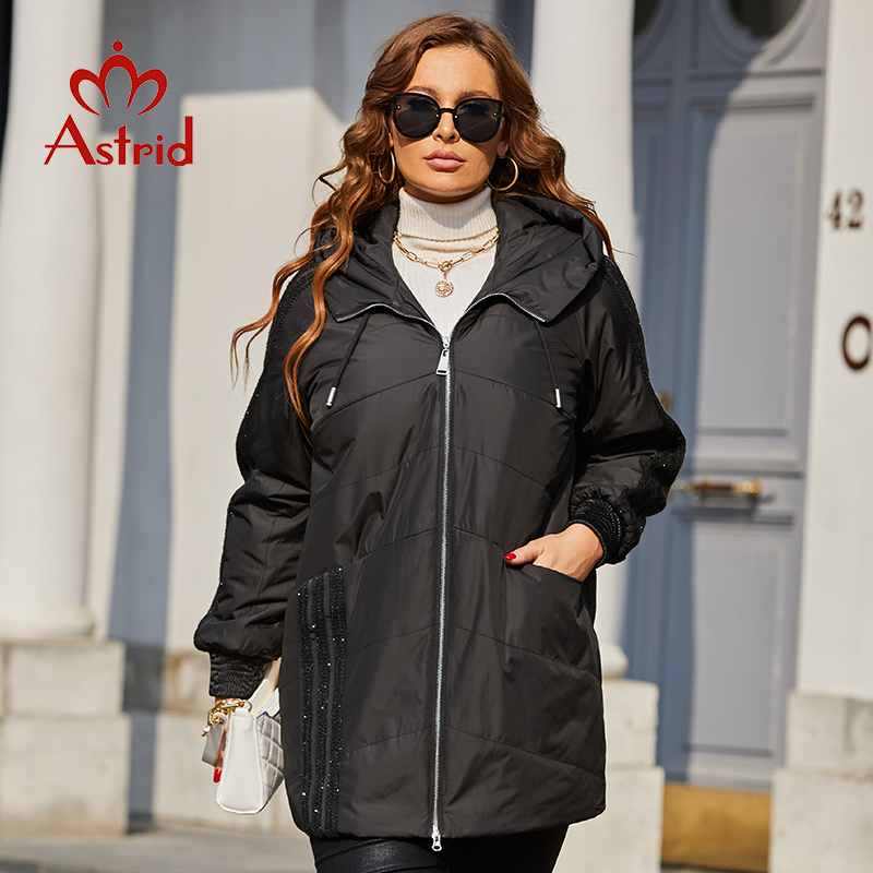 Astrid 2022 весенние женские п – обзор и цена Women'S Fashion Quilted Jacket