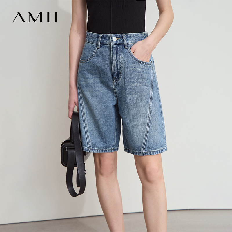 Женские джинсовые шорты AMII,  – обзор и цена Women Fashion Jeans