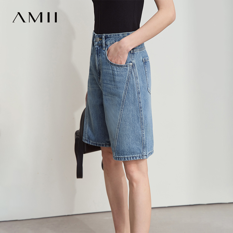 Женские джинсовые шорты AMII,  – обзор и цена Women Fashion Jeans