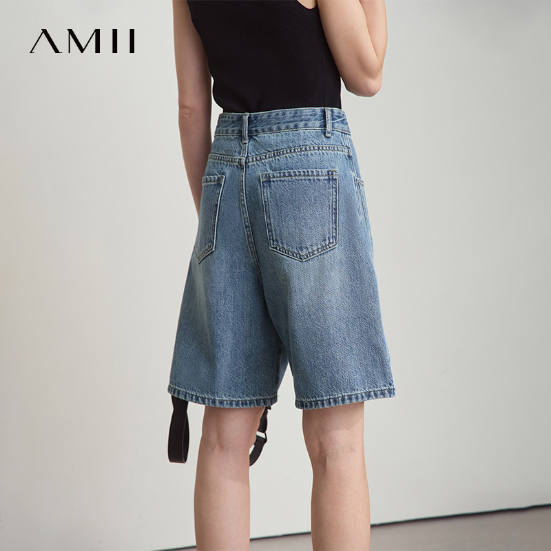 Женские джинсовые шорты AMII,  – обзор и цена Women Fashion Jeans