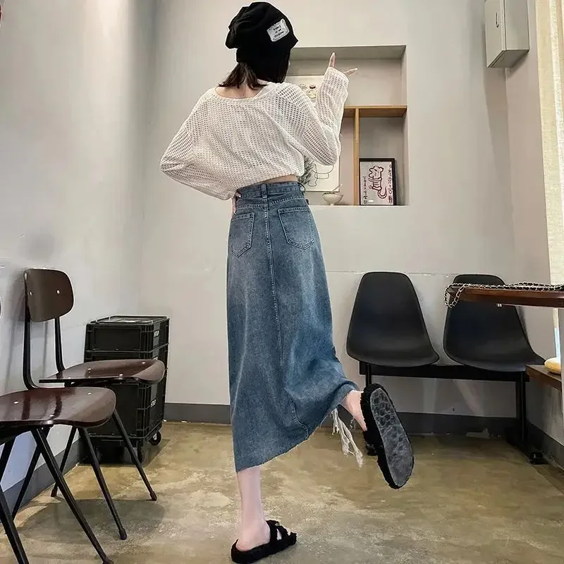 Женская джинсовая юбка с высок – обзор и цена Women Fashion Jeans