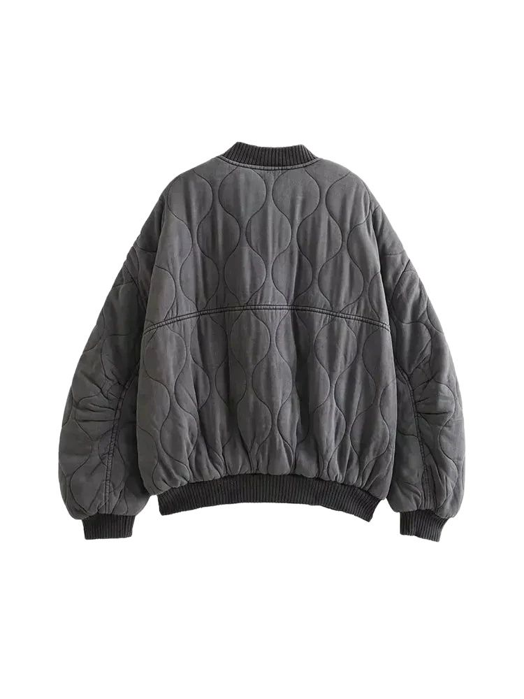 Женская мода, большие толстые  – обзор и цена Women'S Fashion Quilted Jacket
