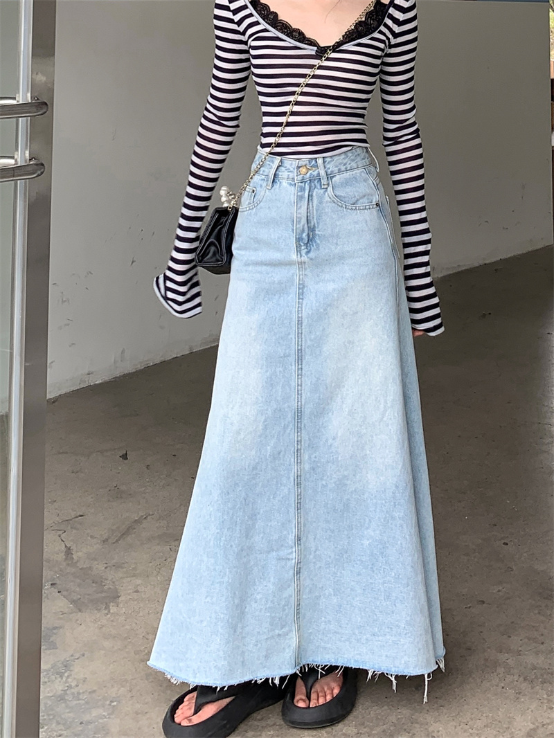 Трендовая женская джинсовая юб – обзор и цена Women Fashion Jeans