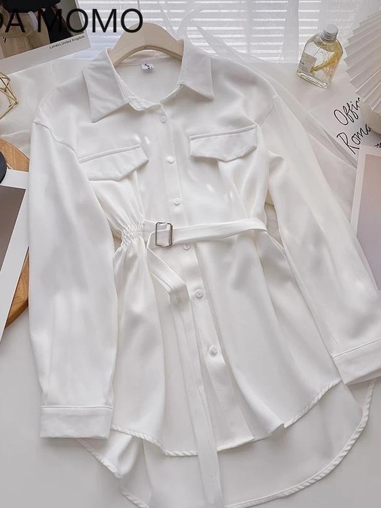 blusas mujer de moda 2022, лет – обзор и цена Wrap Blouse Chiffon