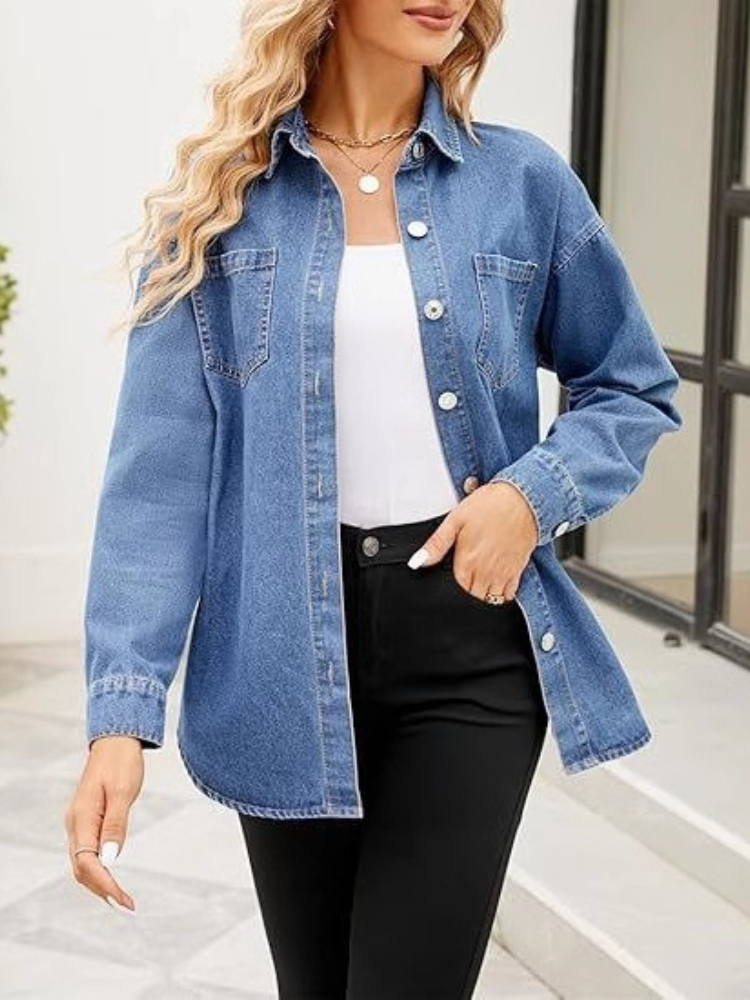Новые свободные джинсовые руба – обзор и цена Women Fashion Jackets